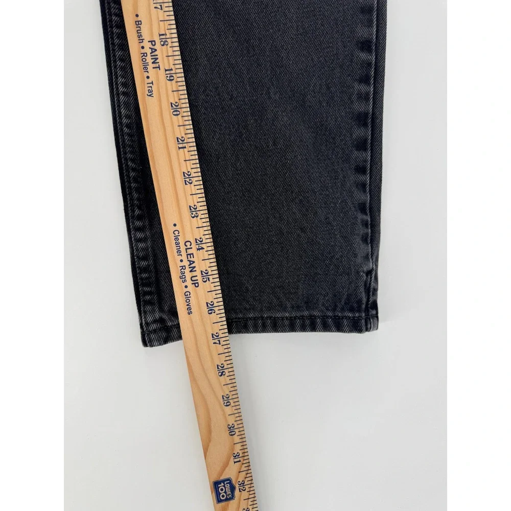Levis 550 Relaxed Fit Black Jeans Mens W30 L30 Tapered Leg Denim‎